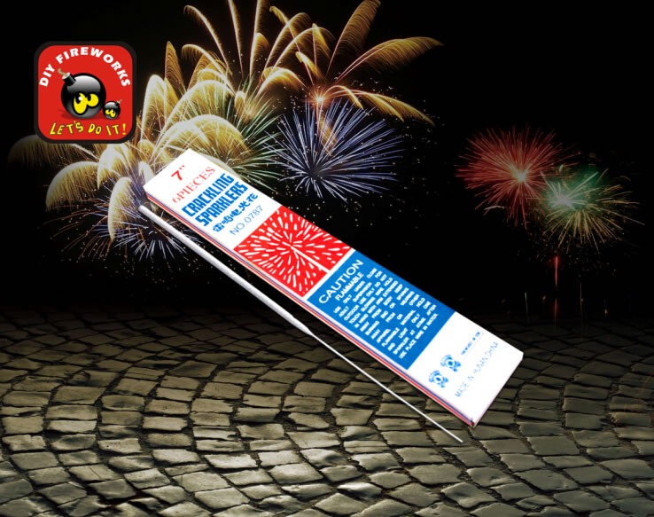 CRACKLING SPARKLERS  0787