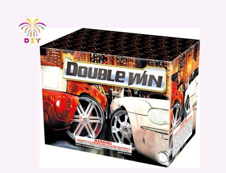 DOUBLE WIN 50S CAKE FIREWORKS