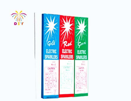 8"COLOR ELECTRIC SPARKLERS