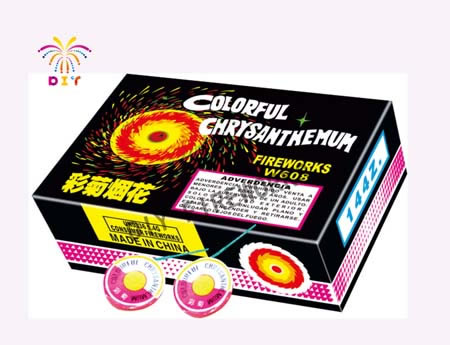 COLORFUL CHRYSANTHEMNU FIREWORKS