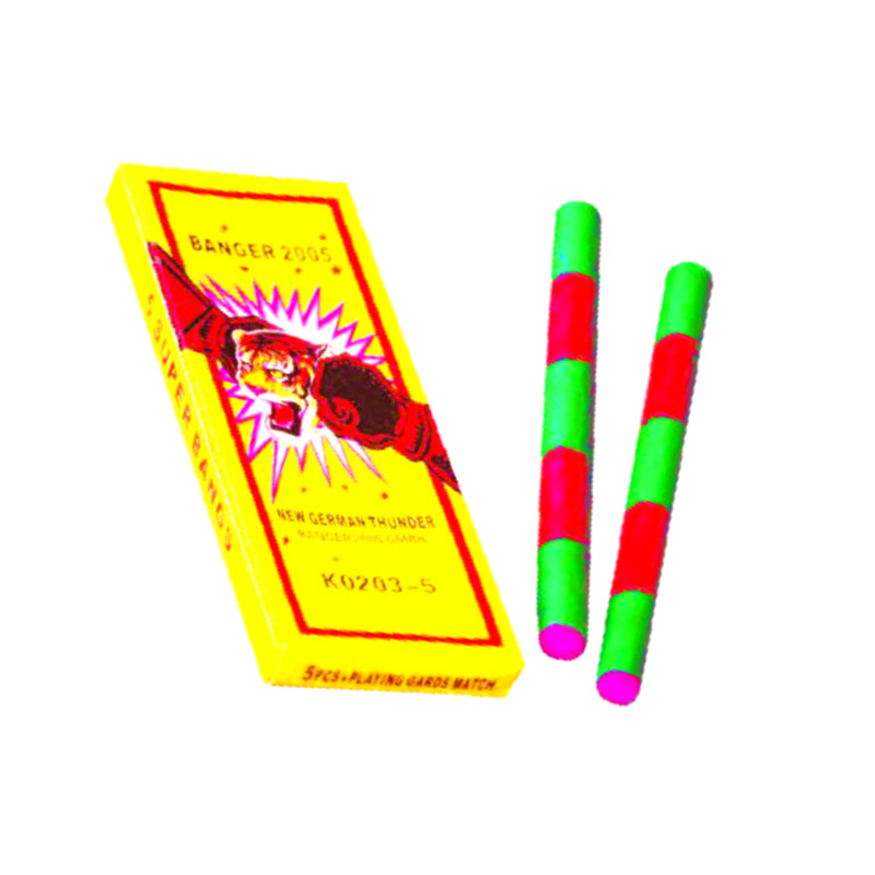 MATCH CRACKER NO03W/5 BANGS