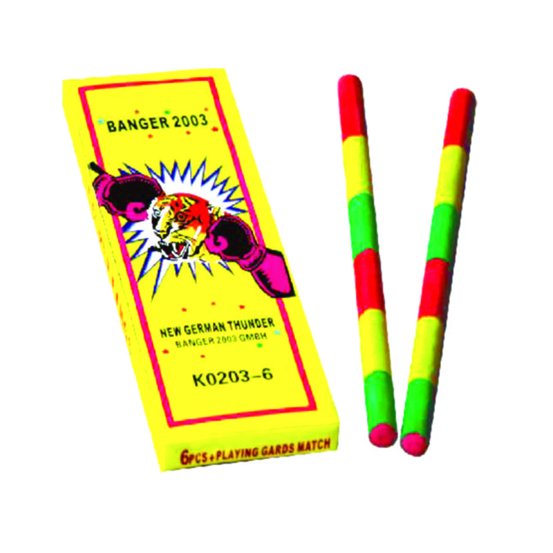 MATCH  CRACKER NO.3/6 BANGS
